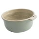 thumbnail image 1 of Canasto De Drenaje Para Lavado De Verduras, Colador De Cocina, Cuenco Para Ensaladas, Espagueti, Pequeño, Verde, 1 of 3