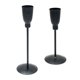 thumbnail image 3 of 2x Candelabro De Pilar Candelabro De Escritorio Para Fiesta Festival Boda Negro, 3 of 5
