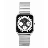 Reloj Analógico Casio Mtp-M307D-1Bv Acero Inoxidable Negro Blanco Hombre