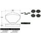 thumbnail image 1 of Pastillas Freno para auto CENTRIC 300.05181, 1 of 4