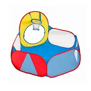 Genérico - Piscina De Pelotas Con Aro 100 Pelotas - Re9101B