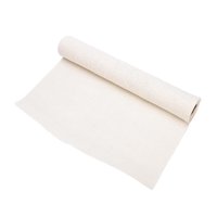 Bothyi - Tela De Lino Tela Bordada Diy Para Proyectos De Manualidades Confección De Prendas Beige Blanco