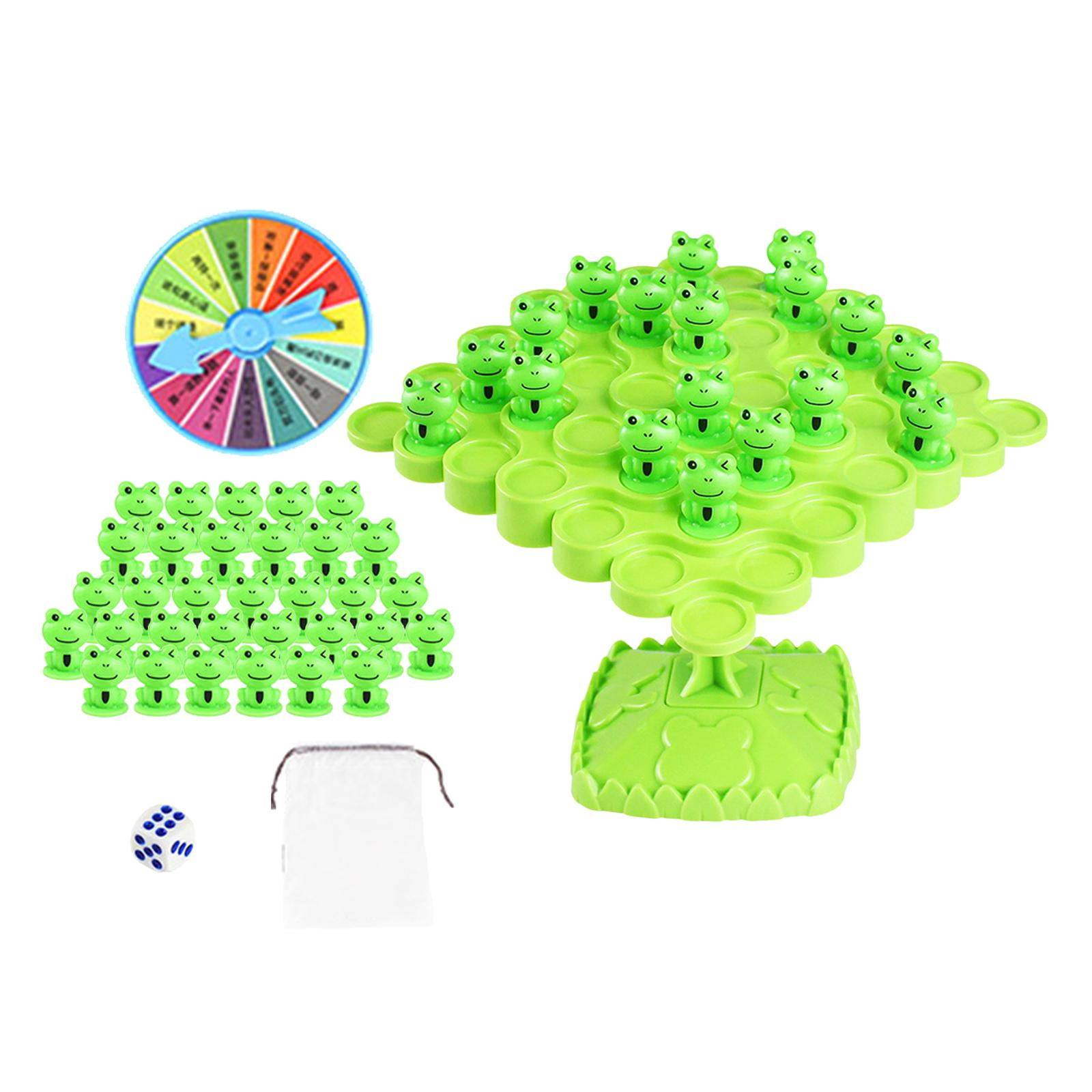 Magideal - Contador De Equilibrio De Rana Para Niños, Juego De Mesa Con Escala De Conteo De Números, Rompecabezas, Juego De Mesa, Rana De Equilibrada Para