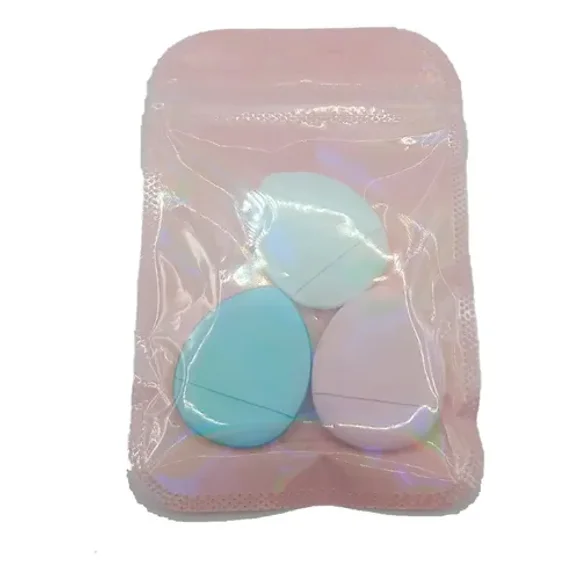 Set 3 Mini Esponjas Color Rosado