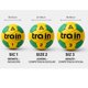 thumbnail image 3 of Pelota Handball Balon Balonmano Handbol N2 Train Magnum Grip, 3 of 3