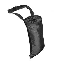 Magideal - Bolsa De Basura Para Automóvil, Bolsa De Basura Para Carretera Alta, Bolsillos De Almacenamiento De Basura Para Automóvil Lavables, Basura Para Colgar Patrón De Bola Negra
