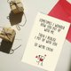thumbnail image 4 of Tarjeta de aniversario Cheerin Funny Love Humorous de 13 x 21 cm con sobre, 4 of 6