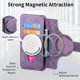 thumbnail image 4 of Funda Billetera Magnética para Samsung Galaxy A53 Soporte Tarjetas Desmontable Morado, 4 of 6