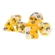 thumbnail image 1 of 7 Uds Dados Digitales De Varios Lados D4 D6 D8 D10 D12 D20 Para Juegos De Mesa Juguetes Accesorios Amarillo Blanco, 1 of 5