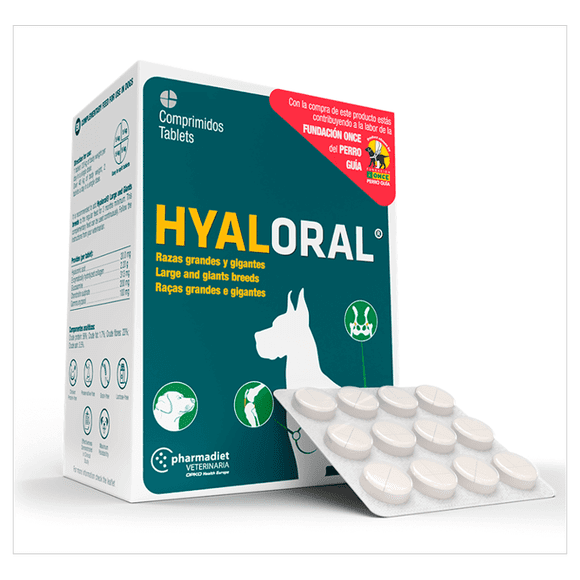 Hyaloral Raza Grande 12 comprimidos Blister