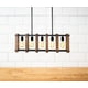 thumbnail image 2 of Lampara Colgante Industrial Madera Robusta Moderna Lau, 2 of 3