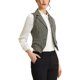 thumbnail image 4 of INSPIRE CHIC Chaleco de Mujer con Solapa de Muesca Cuello en V Abotonado Estilo Vintage a Cuadros Talla S Verde, 4 of 6