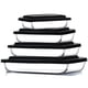 thumbnail image 1 of Juego de 8 piezas de fuentes de vidrio para horno EATEX, 1 of 9