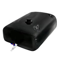 Magideal - Contenedor De Vejiga De Almacenamiento De Agua Plegable Con Válvula, Tanque De Agua Portátil De Pvc Grueso Multifuncional, Gran Capacidad Para Acampar 110L