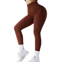 Likeshop - Calza Mujer Deportiva Acanalada Fitness Gym Levanta Cola 9007