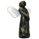 thumbnail image 1 of Estatua De ángel De Resina Hada Pintada Sala De Estar Adornos De Dormitorio Escultura ángel Chica 2 Negro, 1 of 5
