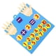 thumbnail image 1 of Tablero De Fieltro Números De Dedos Contando Juguete Material Didáctico Para Niñas Niños Niños, 1 of 5
