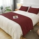 thumbnail image 3 of Set de Piecera con 2 Fundas de Almohada Color Burdeo, 3 of 3