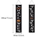 thumbnail image 3 of 2pcs, Happy Halloween Decorative Banner for Front Door, Porch, Yard, and Home Wall - Trick or Treat Welcome Sign for Halloween Party Decorations, 3 of 4
