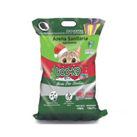 Topk-9 - Arena Sanitaria Aglutinante Iones De Plata 10 Kilos E/Especial Navidad