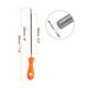 thumbnail image 2 of Uxcell 3pcs Lima para Motosierra 11/64"(4.5mm) Acero Cromado Doble Corte Raspado Redondo con Mango de Plástico para Pulido de Motosierra, 2 of 7