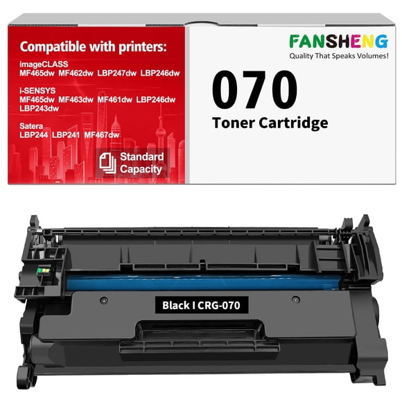 Cartucho de tóner FANSHENG 070 negro de alta capacidad 10200 p.