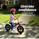 thumbnail image 2 of Bicicleta De Equilibrio Air Ride Con Llantas De Goma De 12 Roja, 2 of 8