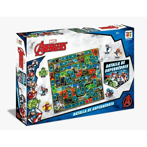 Juego de Mesa Batalla Super Heroes - Marvel