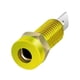 thumbnail image 2 of Enchufe Tipo Banana De 4 Mm Terminal De Cobre Accesorio Para Conector Tipo Banana Premium Amarillo, 2 of 4