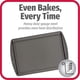 thumbnail image 2 of Juego de bandejas para hornear GoodCook Everyday, antiadherentes, acero al carbono, 33 x 23 cm, 2 of 6