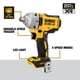 thumbnail image 2 of Llave de impacto inalámbrica DEWALT 20V MAX 1/2 Hog Ring DCF891B, 2 of 7