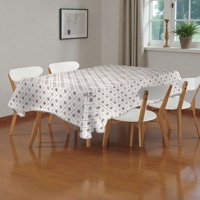 Oem - Mantel De Hule Plastico Mesa Rectangular Rombos 240Cm