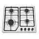 thumbnail image 1 of Cocina A gas encimera De 4 Hornillas Acero inoxidable, 1 of 2