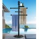 thumbnail image 1 of Portatoallas para piscina Yozoluck de metal resistente con 6 barras, 1 of 6
