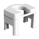 thumbnail image 3 of Taburete De Inodoro Portátil Antideslizante Compacto Orinal En Cuclillas Para Orinal Inodoro Ba?o 26,5 Cm Blanco, 3 of 4