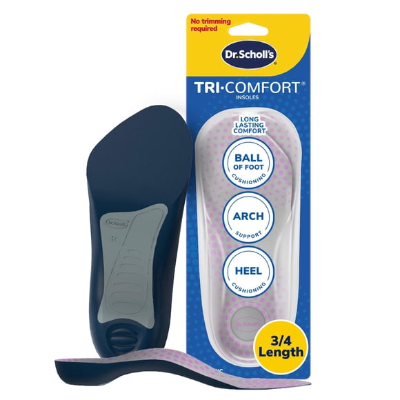 Plantillas para zapatos Dr. Scholl's Tri-Comfort, con amortiguación en el arco del talón