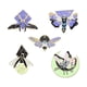 thumbnail image 2 of 5 Uds Animales Insecto Pin Broche Solapa Pin Decorativo Aleación Esmalte Pin Broche, 2 of 5