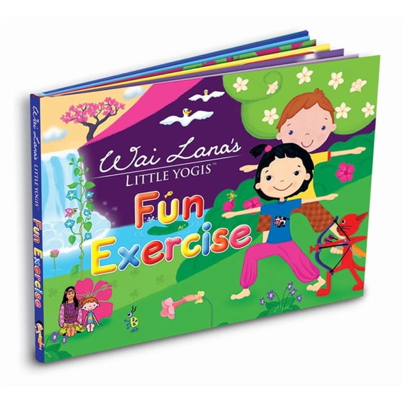 Cuaderno de ejercicios Wai Lana's Little Yogis: entrenamiento de yoga para niños