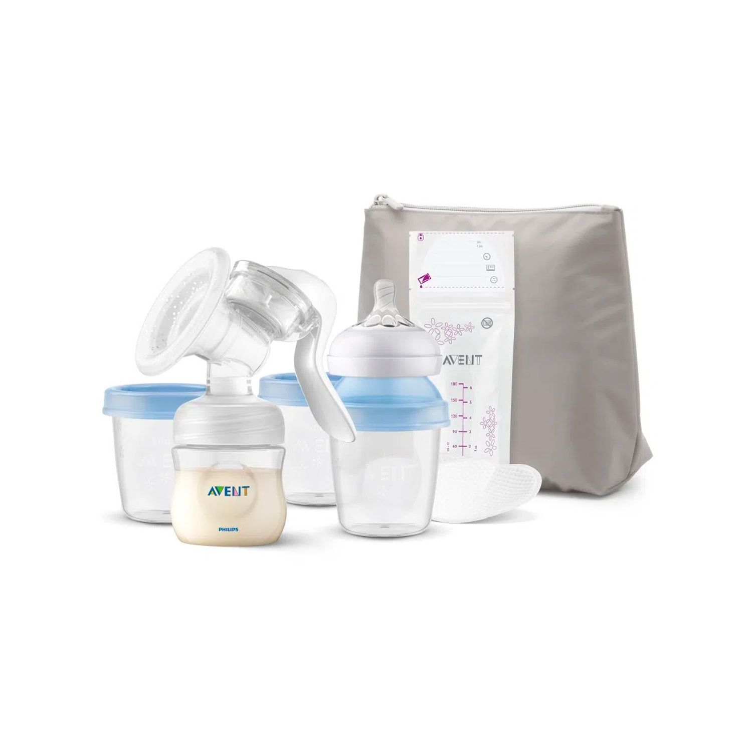 Set Extractor De Leche Manual Avent Scf430/15 Libre Bpa