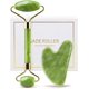 thumbnail image 1 of Juego de herramientas faciales y rodillos de jade Gua Sha Heufull para el cuidado de la piel, 1 of 9
