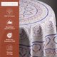 thumbnail image 2 of Mantel redondo Maison d' Hermine 175 cm 100 % algodón, 2 of 9