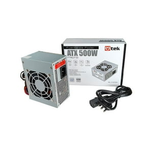 Utek - Fuente De Poder Micro Atx 500W Para Pc