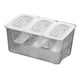thumbnail image 5 of Compartimentos Extraíbles Del Carrito De Condimentos Refrigerados Para La Barra De Estación De Perritos Calientes Del Hotel 3 Compartimentos, 5 of 5
