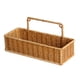 thumbnail image 4 of Organizador de almacenamiento tejido para montar en la pared, cesta colgante con asa, decoración hecha a mano para habitación, cesta de almacenamiento Rectangular, 4 of 5