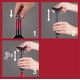 thumbnail image 5 of Bomba de Vino Vacu Vin Concerto con 2 Tapones de Plástico, 5 of 7