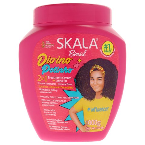 Tratamiento Capilar Infantil Skala Divine Pot 1040Ml Niños