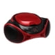 thumbnail image 3 of Reproductor de CD portátil Supersonic SC-726BT con Bluetooth Red, 3 of 6