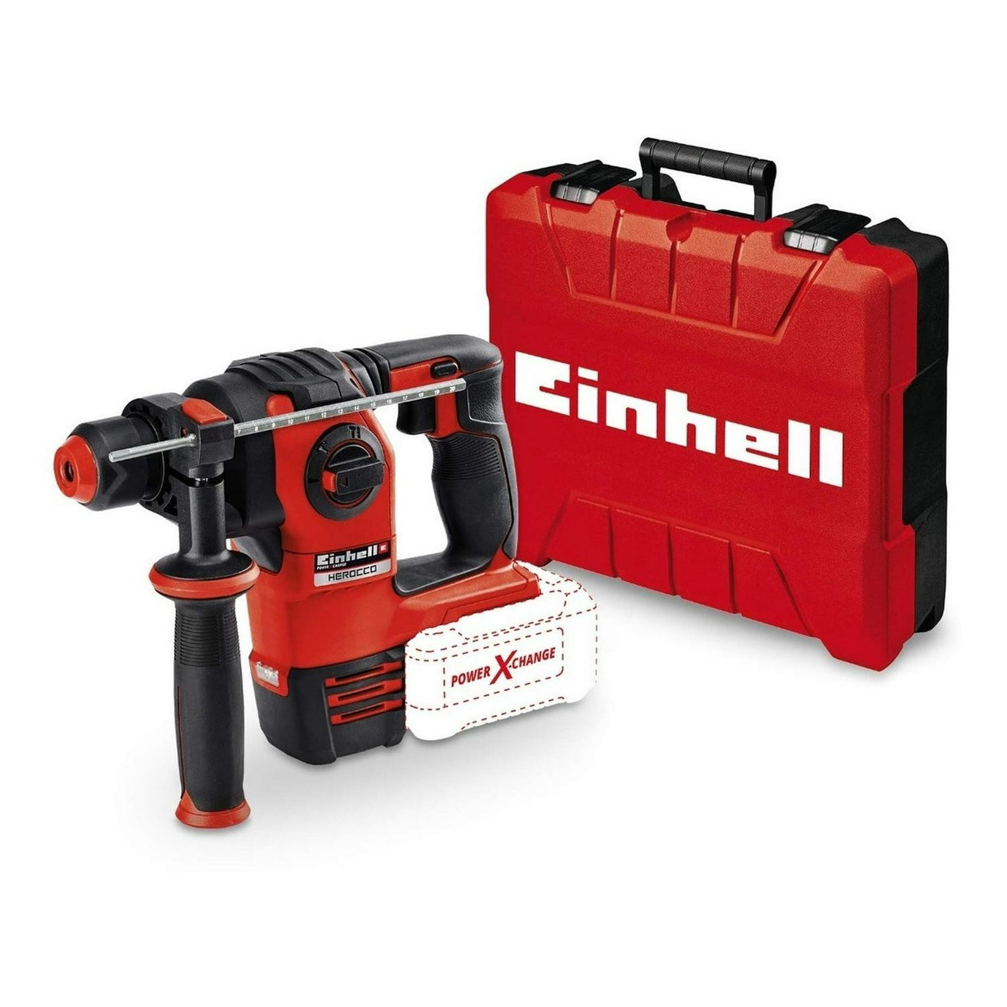 Rotomartillo Inalámbrico Herocco Einhell Rojo