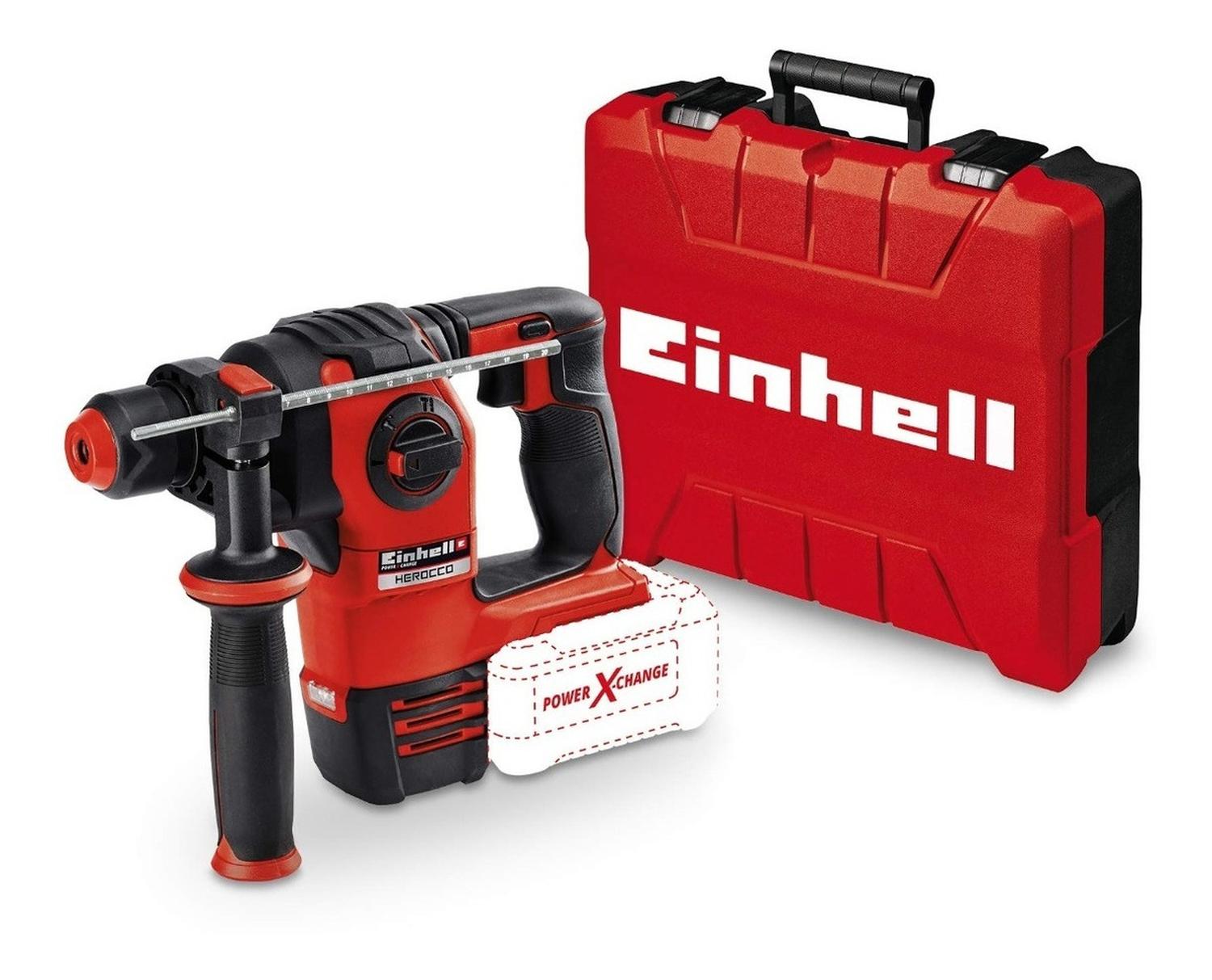 Rotomartillo Inalámbrico Herocco Einhell Rojo
