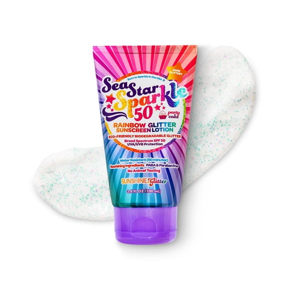 Protector solar Sunshine & Glitter Seastar Sparkle SPF 50 100 ml